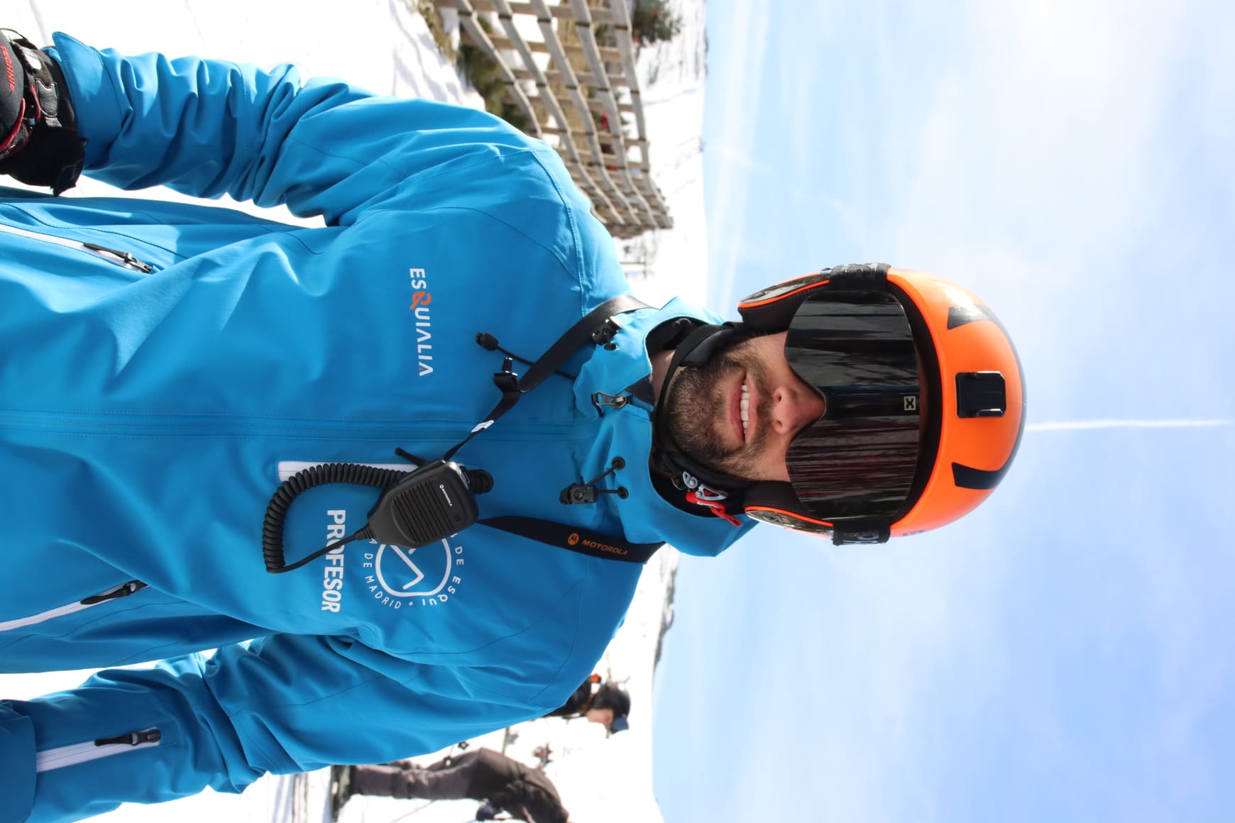 Carlos Sancha Jr., Monitor y coordinador del Club de Esquí Sierra de Madrid