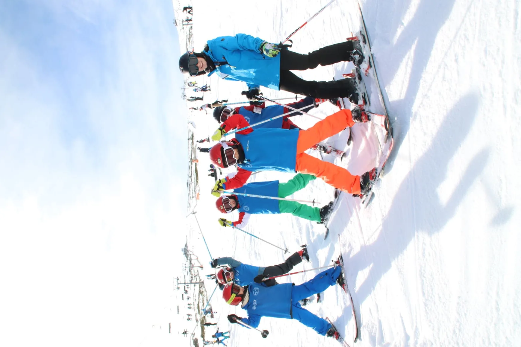 Profesores del Club de Esquí Sierra de Madrid