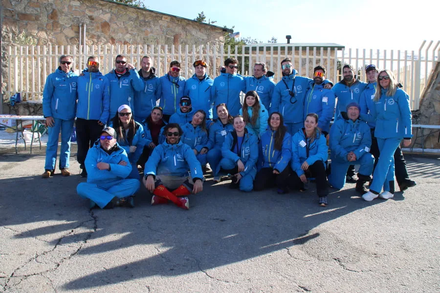 Profesores del Club de Esquí Sierra de Madrid